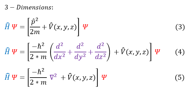 Hamiltonian in 3-Dimension