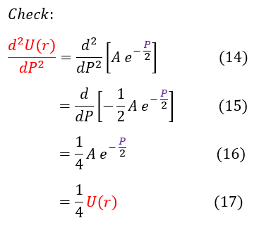 Schrödinger Equation limit: 1-electron atom