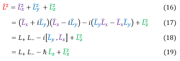 Angular Momentum: Ladder Operators, L^2