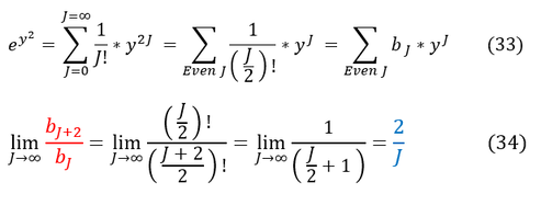 Exponential (e^x) Power Series Expansion